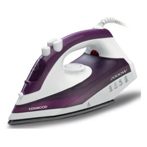 Kenwood Teflon Steam Iron 2000W 250ml with Non-stick Soleplate STP40