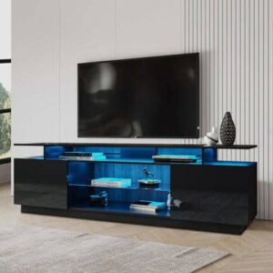 Wooden tv stand for living room