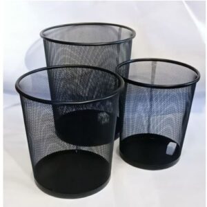 Black Classy Mesh Dustbin