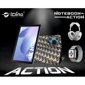 Idino Notebook Action PC Android Tablet 8GB RAM 512GB ROM 10000 mAh Battery with Wireless Keyboard