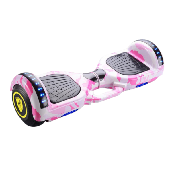 Hoverboard 8″ For Both Kids & Adults With Bluetooth Speaker, LED Lights Display