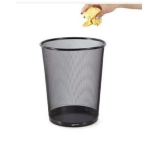 Black Classy Mesh Dustbin