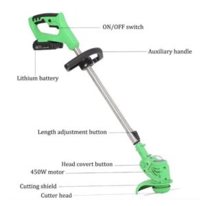 3-in-1 Cordless Rechargeable slashing machine  Kampala