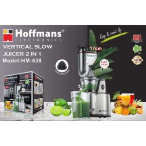 Hoffmans 2 in 1 Vertical Slow Juicer HM-638