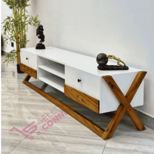 Classic modern wooden TV stand