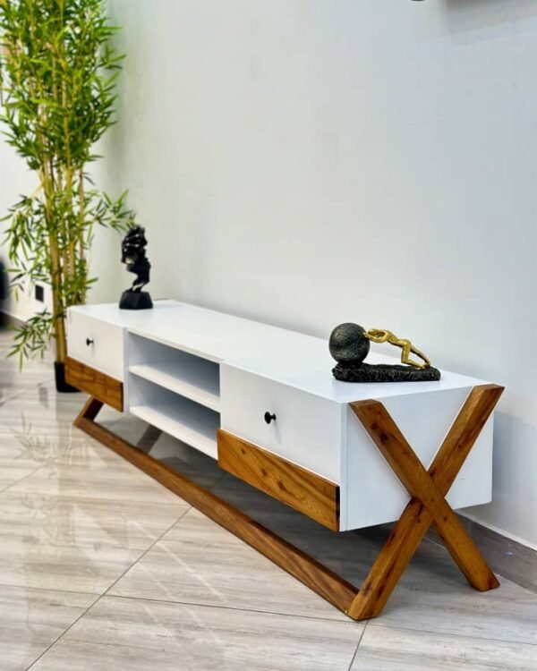 Classic modern wooden TV stand - Image 3