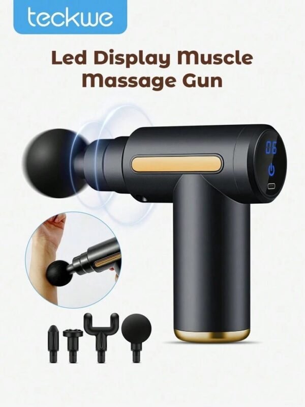 LED display muscle massage gun