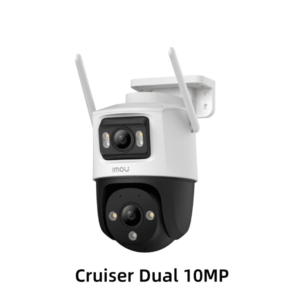 IMOU Wifi Camera Cruiser Dual 10MP Dual Lens Outdoor AI Human & Vehicle Detection Security Protection