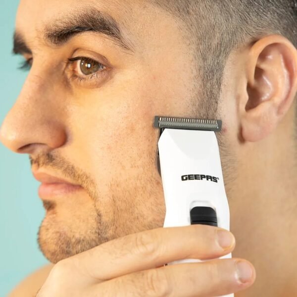 Kampala  Geepas rechargeable trimmer, a cordless grooming tool for hair and beard - Image 4