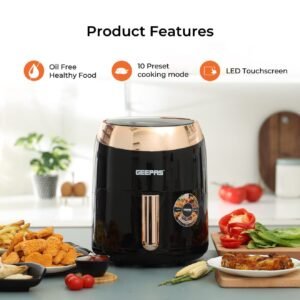 Geepas 3.5L digital air fryer, model GAF37501N