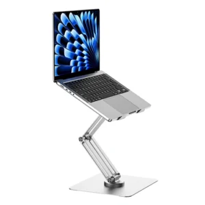 WiWU Ergonomic Aluminum Alloy Laptop Stand S801 Rotative Adjustable Notebook Holder