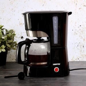 1.5L Coffee Machine 1000W Geepas GCM6103