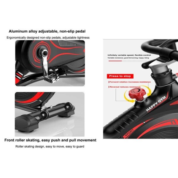Sports Indoor Cycling Fitness Spin Bike for Gym and Home - Image 5