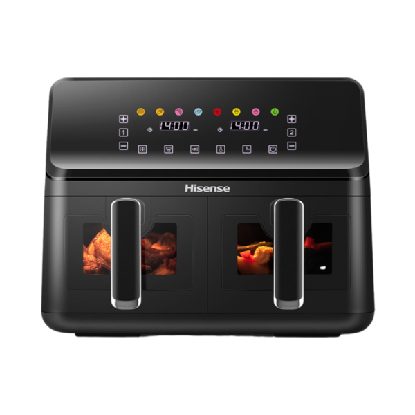 Hisense 8L Touchscreen Dual Air Fryer H0SAF08BK2S1