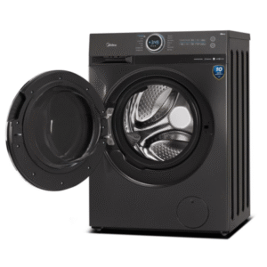 Midea 10kg Front Loader Washing Machine Inverter 1400rpm – Titanium