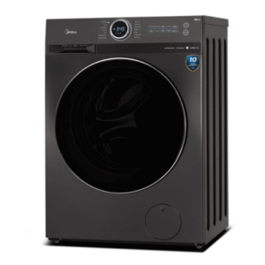 Midea 10kg Front Loader Washing Machine Inverter 1400rpm – Titanium