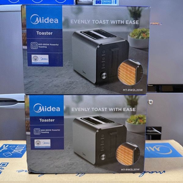 Midea Toaster 2 Slots 950W 7 Level Settings | MT-RW2L20W - Image 3