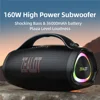 EALOT S98 160W Portable Bluetooth-compatible Speaker TWS Wireless HiFi Stereo Music Subwoofer - Black