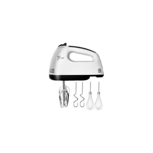 Super Hand Mixer HE-133 – 7-Speed 260W with Beaters & Whisks for Versatile Mixing