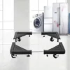 Multifunctional Movable Floor Trolley Stand, Washing Machine Fridge Stand, Adjustable Base Rack Stand With Universal Wheels