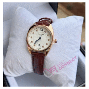 Beautiful Nice Ladies Watch - brown leather