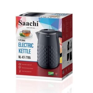 Saachi 2.3L Electric Kettle Double Wall 1500w NL-KT-7765 – Black