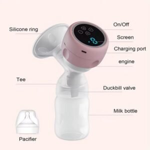 JSL-X901 Rechargeable Electric Breast Pump – 4 Modes & 9 Suction Levels | Rechargeable | LED Display