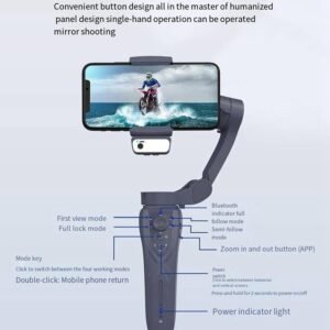 F12 3-Axis Foldable Gimbal Stabilizer