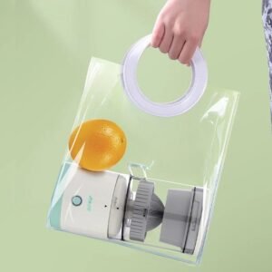 Wireless Juicer, Automatic Electric Fruit Juicer, USB Charges Juice Separator, Portable Squeezer Pressure Blender, Rechargeable Citrus Juice