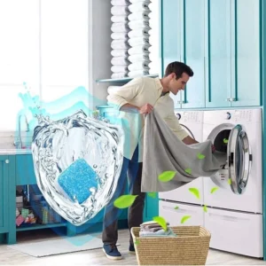 12 Pcs Washing Machine Cleaner Effervescent Tablet, Deep Cleaning Washing Deodorant, Washing Machine Cleaner Descale