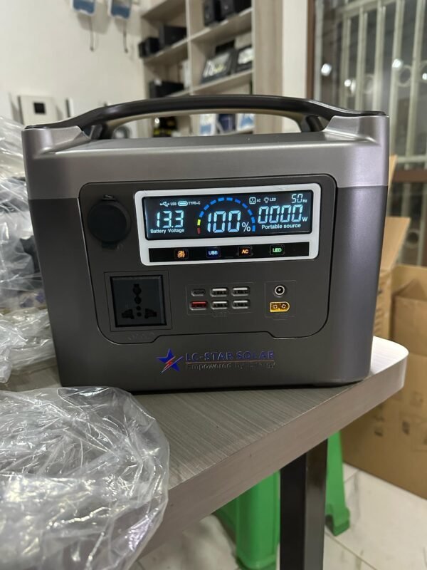 Portable power station for Tv, laptop, fridge, gadgets (LC star solar) - Image 4