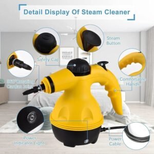 Handheld Steam Cleaner DF-A001 – 1000W High-Pressure.