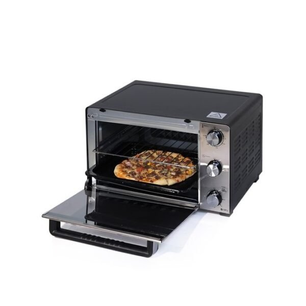 SPJ Evomax 21 Litre Electric Mini Oven - Silver/Black - Image 2