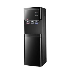 Blackark 3-Tap Water Dispenser with Cabinet – Hot, Cold & Warm Water | Compressor Cooling BSWD001