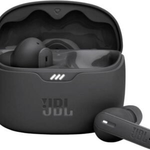 JBL Tune Beam True Wireless Noise Cancelling Earbuds, Pure Bass Sound, Bluetooth 5.3, Smart Ambient, 4-Mics Technology, Voice Aware, 48H Battery, Water and Dust Resistant - Black | JBLTBEAMBLK