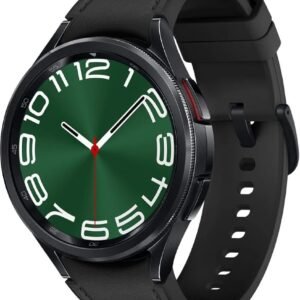 SAMSUNG Galaxy Watch 6 Classic 47mm Stainless-Steel Smartwatch w/Fitness Tracker, Heart Monitor, BIA Sensor, Bluetooth – Black