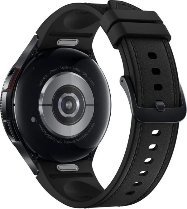 SAMSUNG Galaxy Watch 6 Classic 47mm Stainless-Steel Smartwatch w/Fitness Tracker, Heart Monitor, BIA Sensor, Bluetooth – Black - Image 3