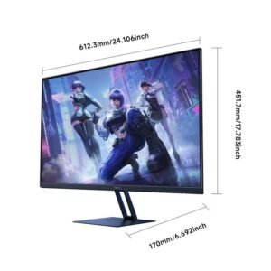 Xiaomi 27-inch Gaming Monitor, 165Hz 1ms Full HD 1920x1080 IPS Ultra-Thin PC Monitor Gaming Computer Screen, 99% sRGB Desktop Screen with FreeSync Premium.