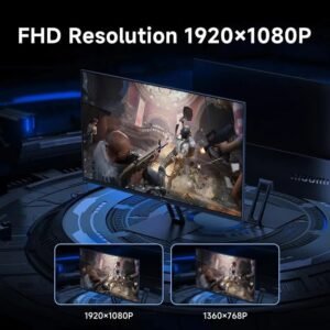 Xiaomi 27-inch Gaming Monitor, 165Hz 1ms Full HD 1920x1080 IPS Ultra-Thin PC Monitor Gaming Computer Screen, 99% sRGB Desktop Screen with FreeSync Premium.