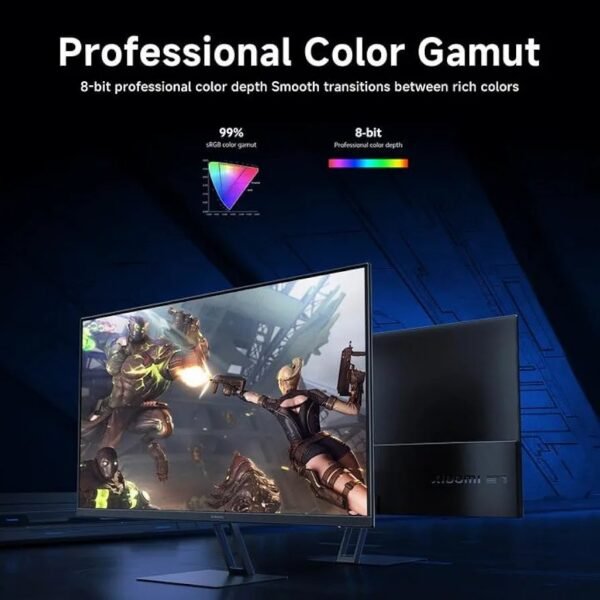 Xiaomi 27-inch Gaming Monitor, 165Hz 1ms Full HD 1920x1080 IPS Ultra-Thin PC Monitor Gaming Computer Screen, 99% sRGB Desktop Screen with FreeSync Premium. - Image 4