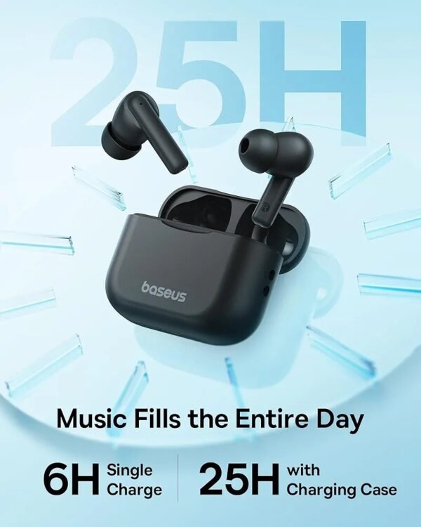 Baseus Bowie E17 True Wireless Earbuds with 25 hours and Punch Bass. - Image 3