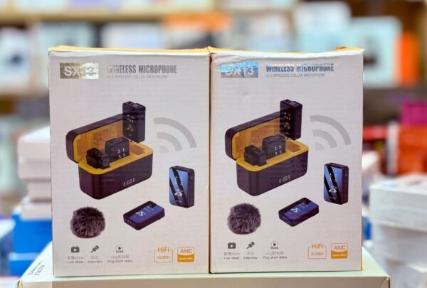 SX13 4 in 1 Wireless Lavalier Microphone comes with 4 Microphone - Image 4