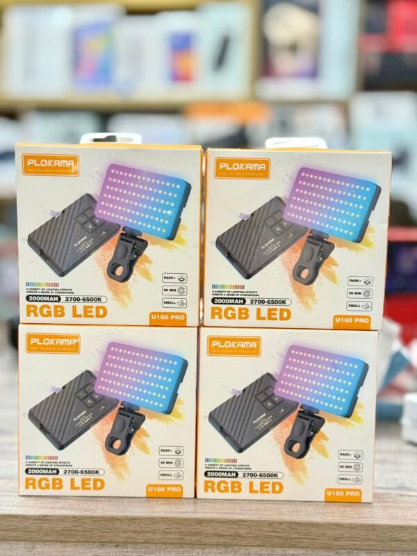 Plokama U160 pro RGB Video Light. - Image 7
