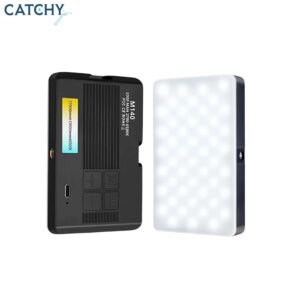 LED Selfie Light Portable RGB Lights with 2000mAh Type-C Rechargeable Battery CRI 85+ Video Lights for Phone/Tablet/Laptop