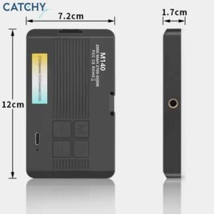 LED Selfie Light Portable RGB Lights with 2000mAh Type-C Rechargeable Battery CRI 85+ Video Lights for Phone/Tablet/Laptop
