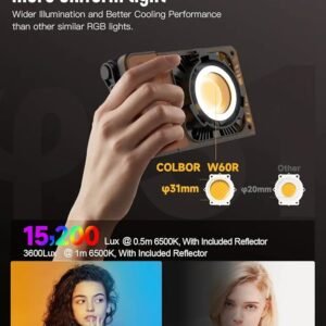AY-72 RGB Pocket Video Light,  3.7W