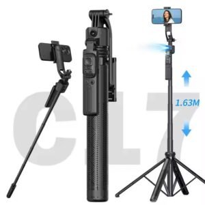 360° Auto Follow-Up Face Tracking Gimbal 1630mm with Gesture Recognition Tripod Selfie Stick