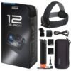GoPro HERO12 Black - Waterproof Action Camera with 5.3K60 Ultra HD Video, 27MP Photos, HDR, Live Streaming, Webcam, Stabilization + Bundle, 64GB Card and 47 Piece Accessory Kit