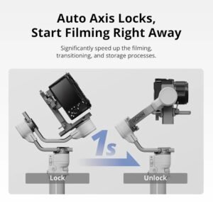 DJI RS4 Mini Camera Gimbal Stabilizer Includes Extended Grip/Tripod, 3100mAh Battery