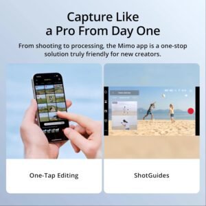 DJI Osmo Mobile 7 Gimbal Stabilizer for iPhone, Android, Built-in Tripod